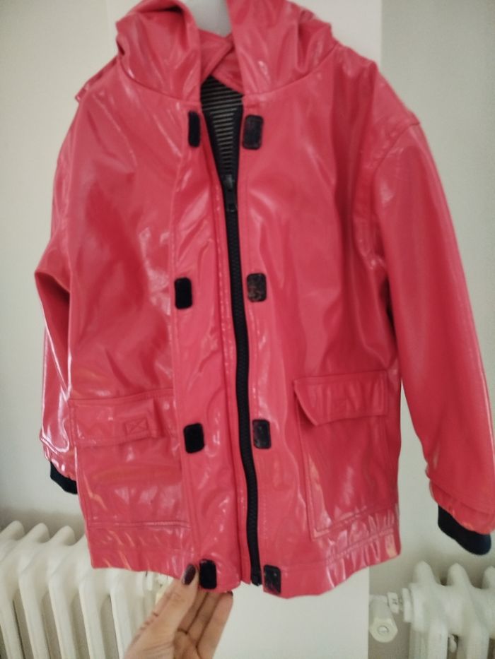 Ciré rose petit bateau fille 3 ans - photo numéro 3