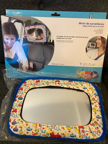 Miroir de surveillance / sécurité voiture bébé
