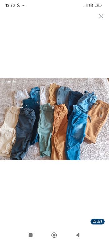 Lot de pantalon