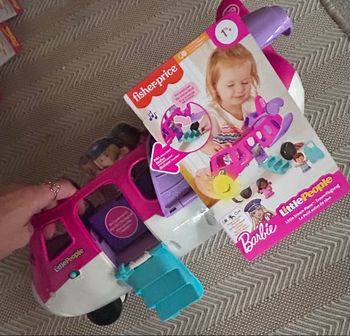 Avion de rêve Fisher-Price Barbie Little People – Neuf