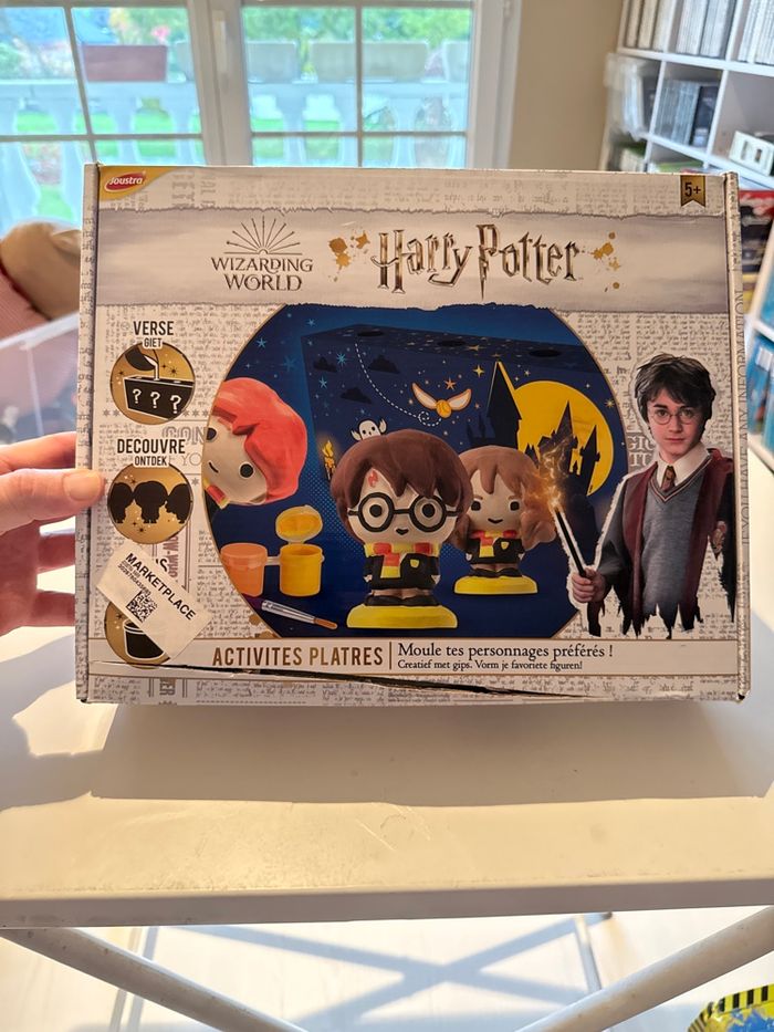 Harry Potter, activité, plâtre, moules des personnages préférés pour les peindre