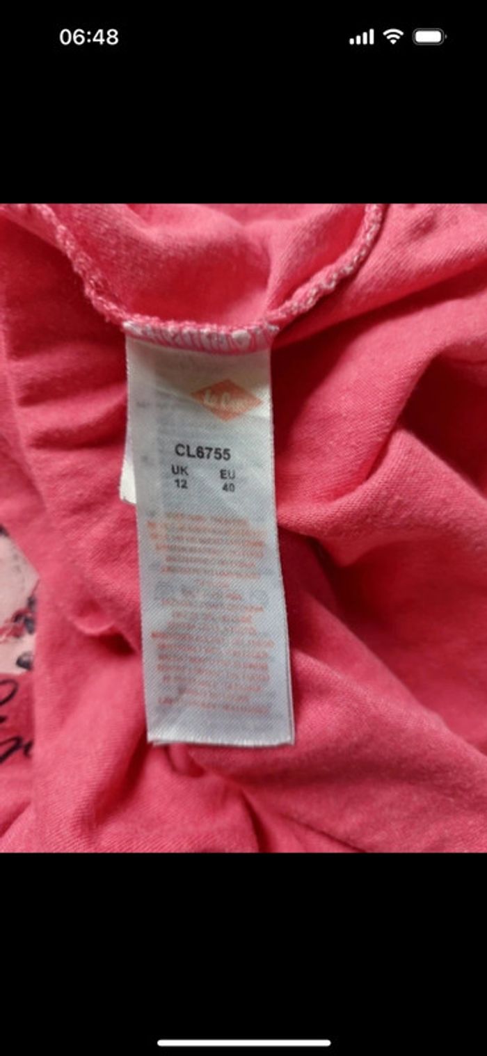 Tee shirt Lee Cooper taille 40 - photo numéro 10