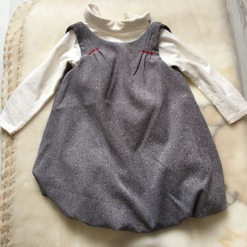 Ensemble fille robe Avec col roulé