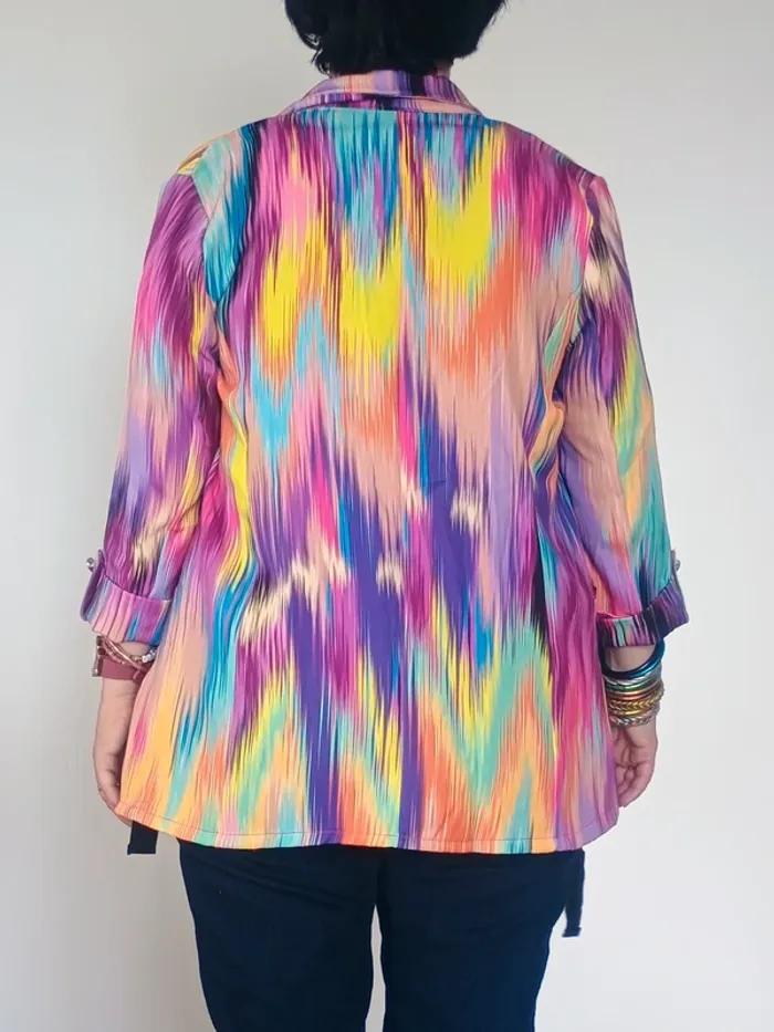 veste multicolore vintage TU - photo numéro 2