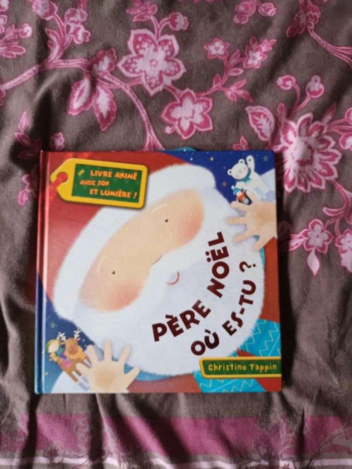 Livre musical Père Noël où es tu