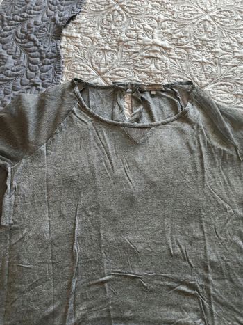 Tee shirt manches longues dentelle
