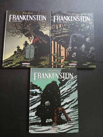 Lot de 3 bd frankenstein 1 à 3,EO (série complète)