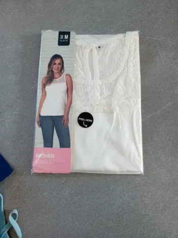 Débardeur taille M Blanc