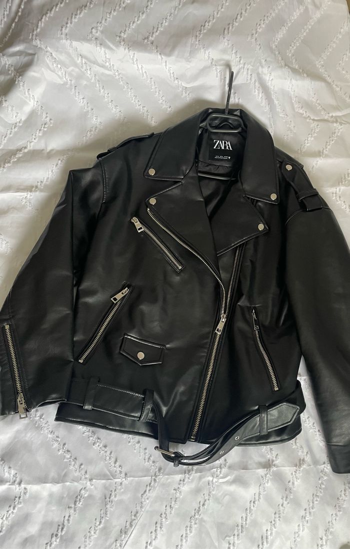 Blouson Cuir Vinted Perfecto Cuir Femme Blouson Cuir Perfecto