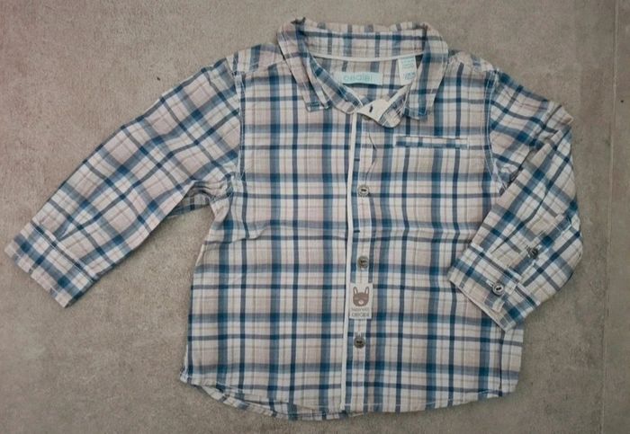 Lot chemises obaibi 12 mois - photo numéro 2