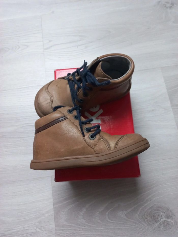 Chaussures pour bébé 23 Kickers - photo numéro 4
