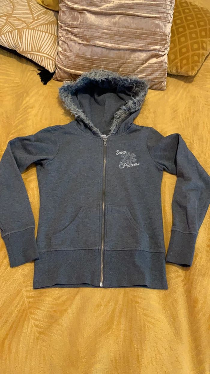 Gilet zippé 34/36 14/16ans XS/S