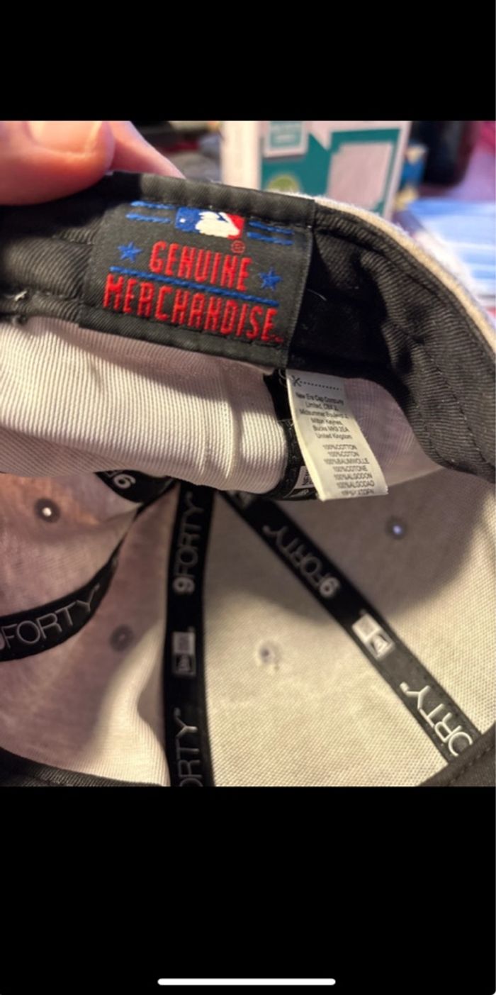 Casquette grise NY - photo numéro 5