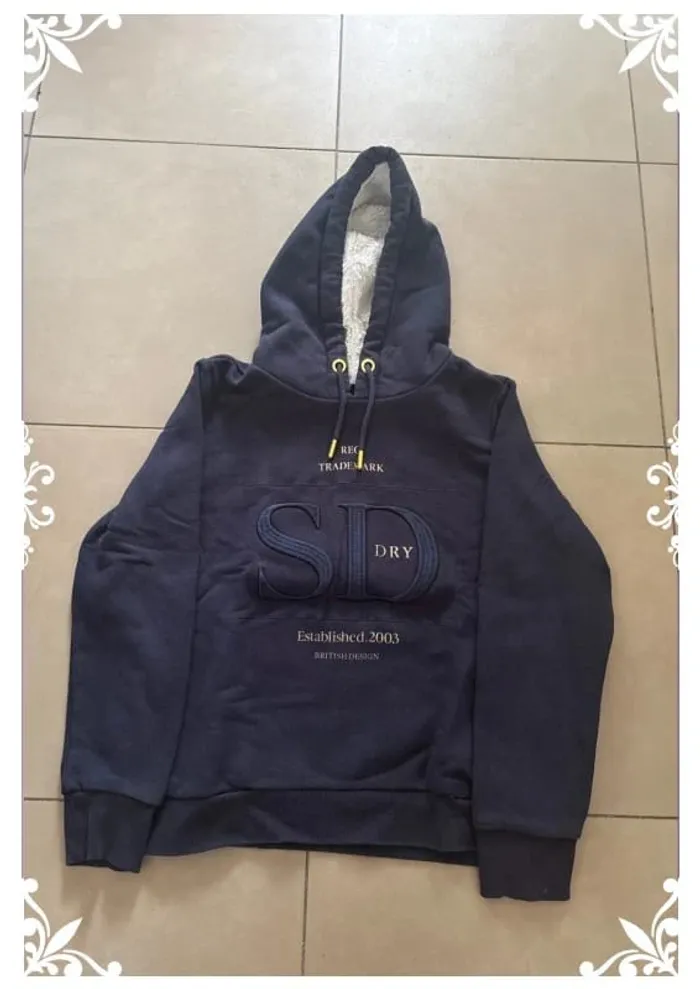 💙 Sweat à capuche Superdry - Modèle SD DRY 💙 - photo numéro 3