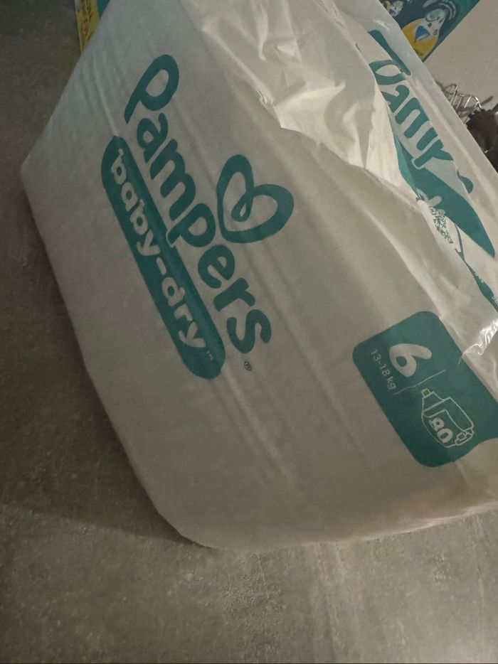 Paquet de couche taille 6