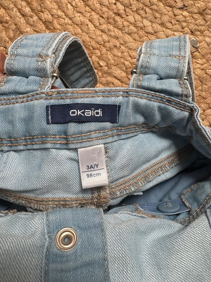 Combishort en jeans Obaïbi - photo numéro 2