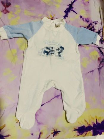 Pyjama 1 mois garçon Nuit d’étoile