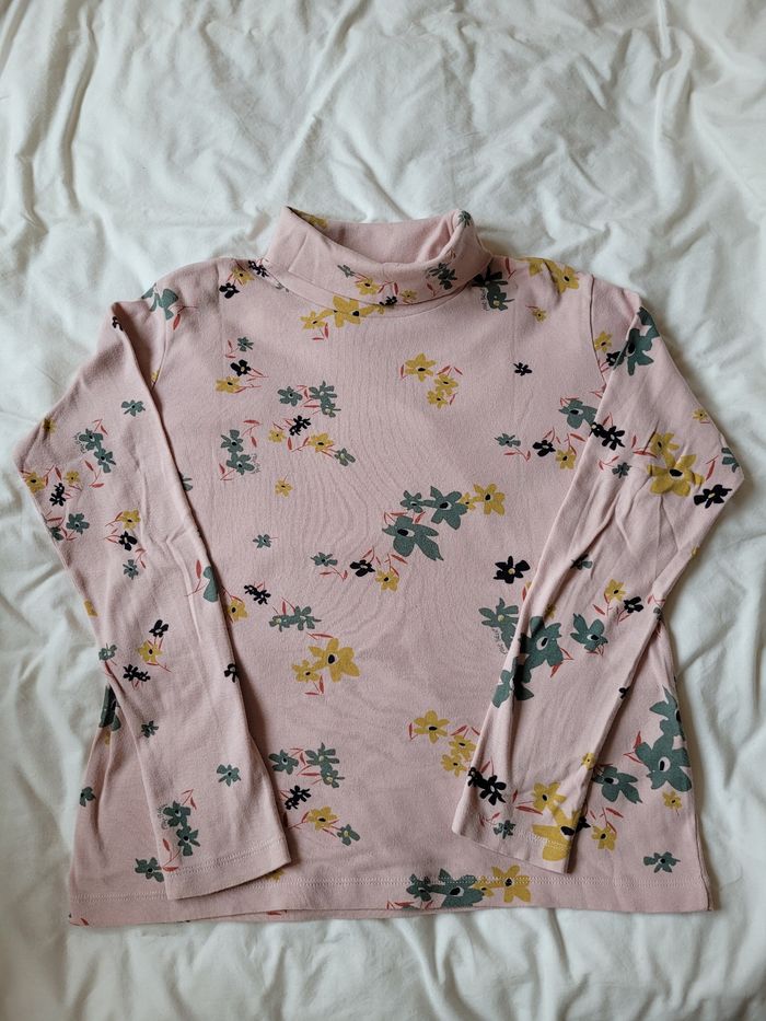 T-shirt col roule petit bateau