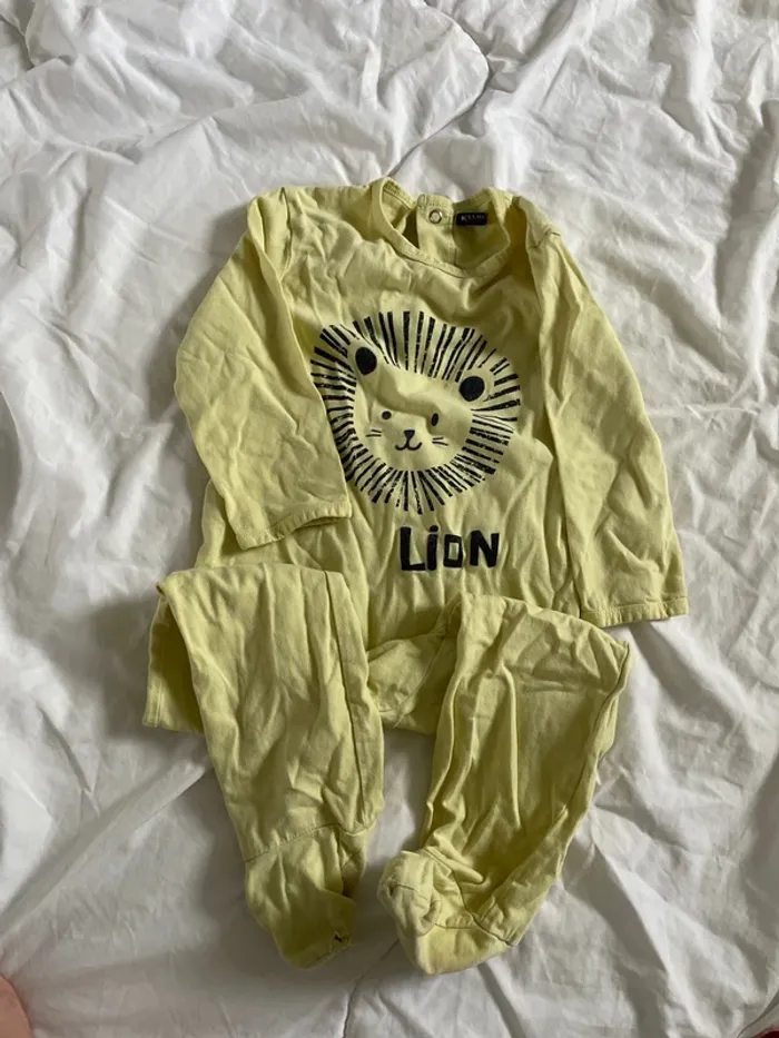 Pyjama grenouillère long une pièce