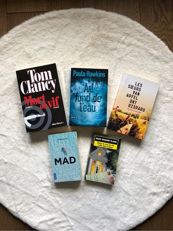 Lot 5 romans policiers thriller