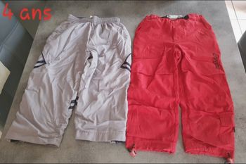 Lot de pantacourts 4 ans