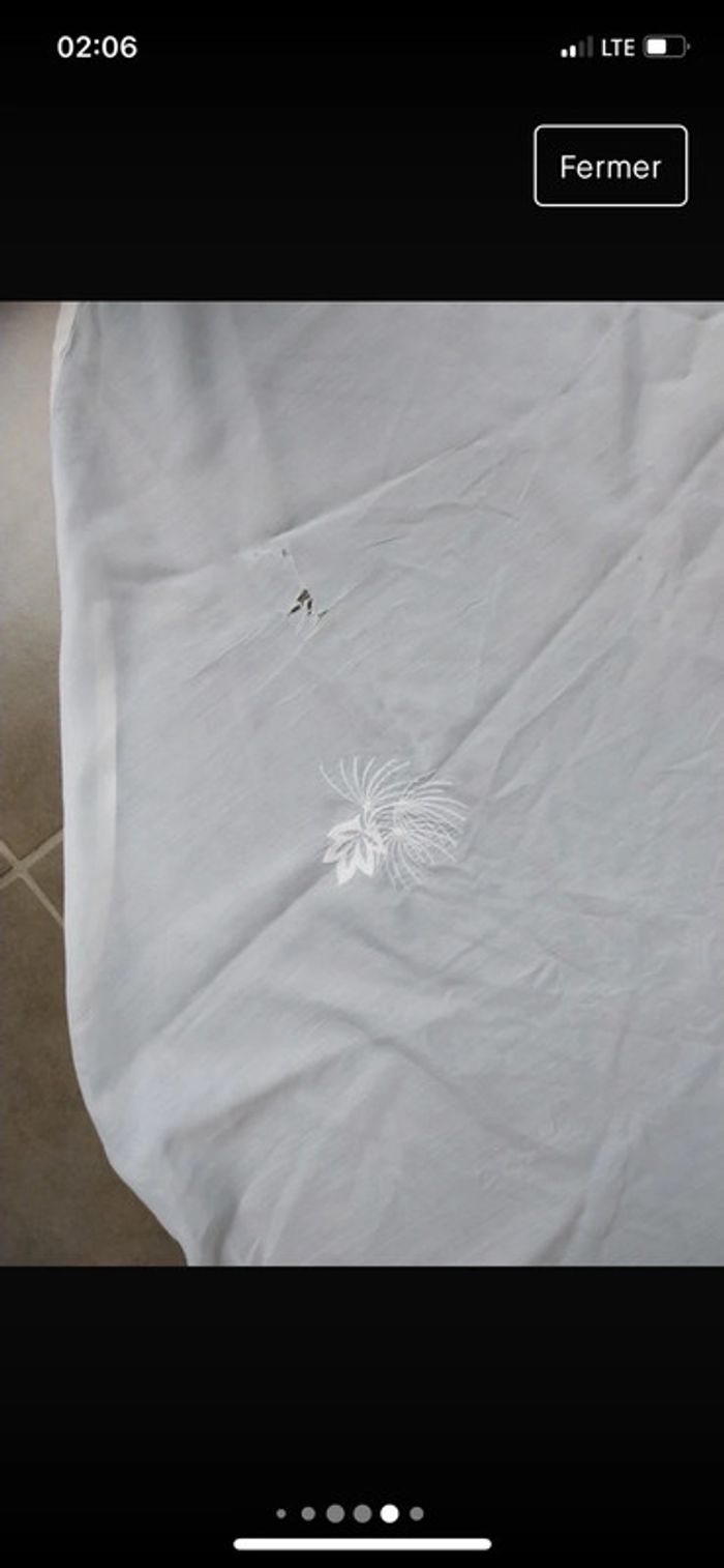 2 Nappes blanches - photo numéro 9