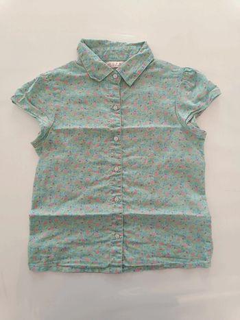 Chemise fleurie