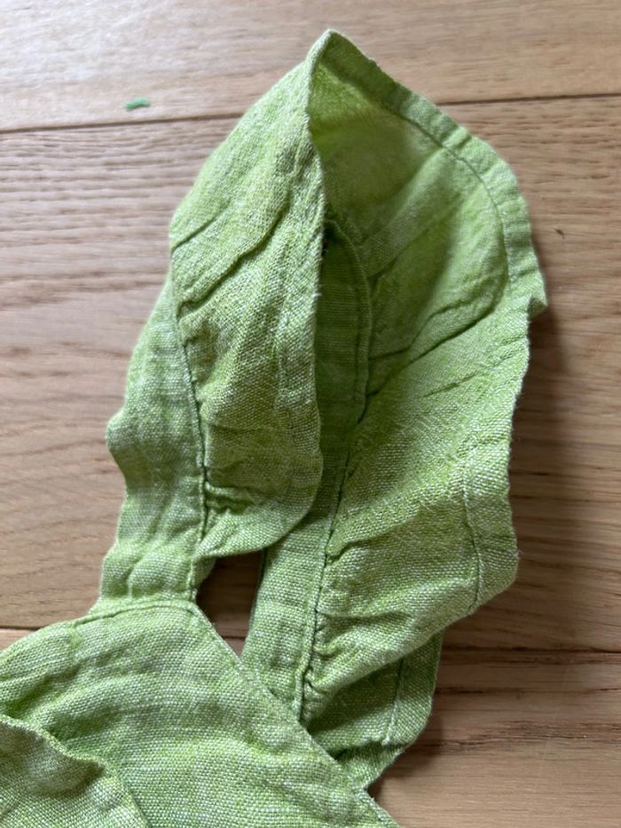 Combinaison 9 ans mayoral couleur vert d’eau effet lin - photo numéro 3