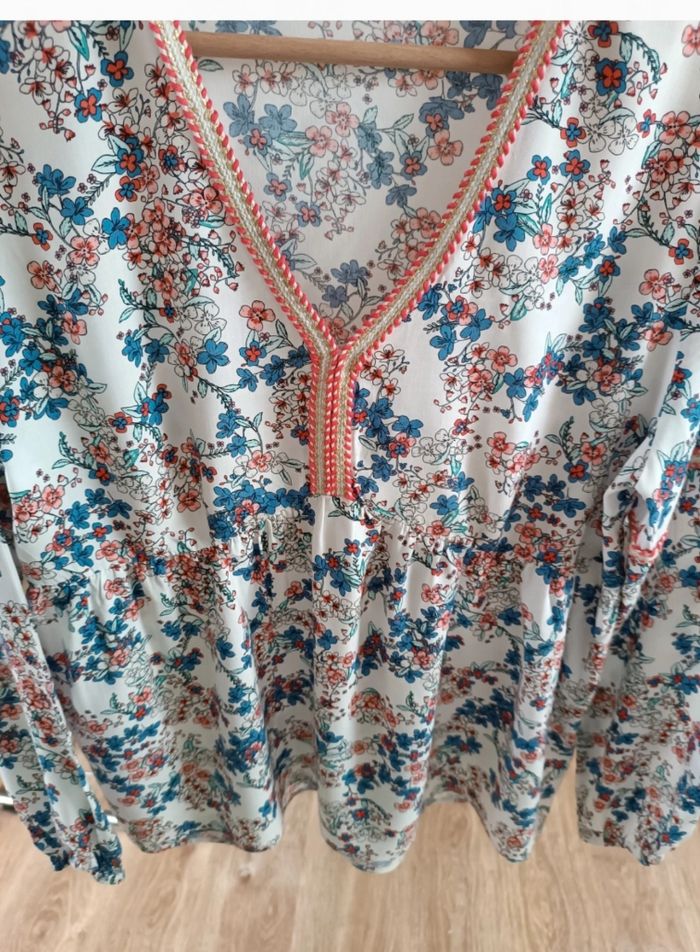 Blouse fleurie taille 36 - photo numéro 4