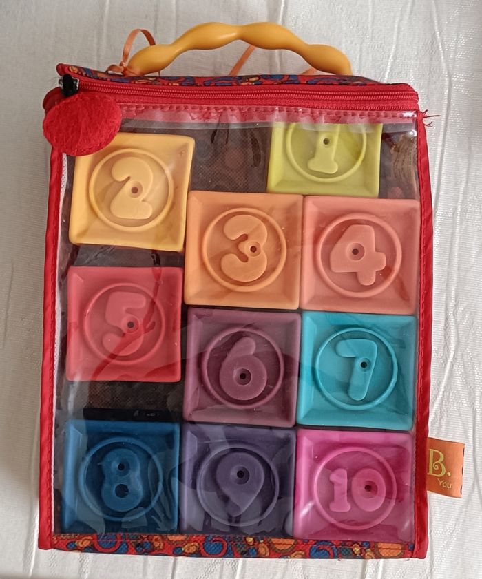 Cubes pour compter de 1 à 10