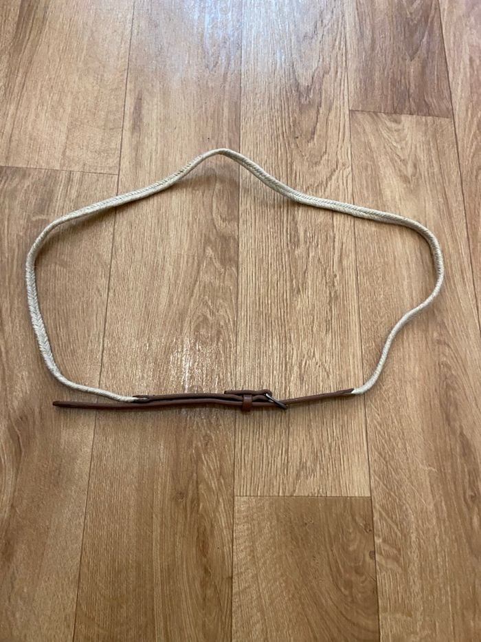 Ceinture bi matière 100 cm