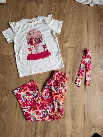 Ensemble fille, six ans, 120 cm