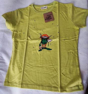 T-shirt femme M motif gnome
