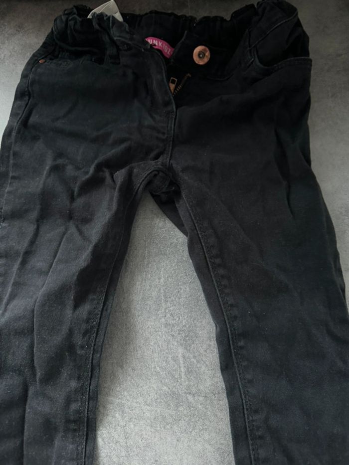 Jean slim noir fille
