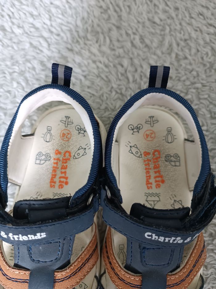 Sandales garçon Charlie & Friends - Pointure 24 - photo numéro 3