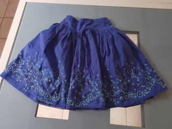 Jupe vert Baudet bleu 4 ans 102cm