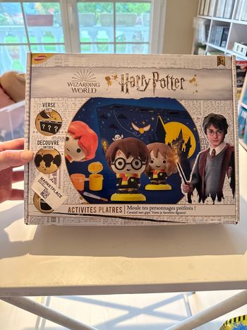 Harry Potter, activité, plâtre, moules des personnages préférés pour les peindre