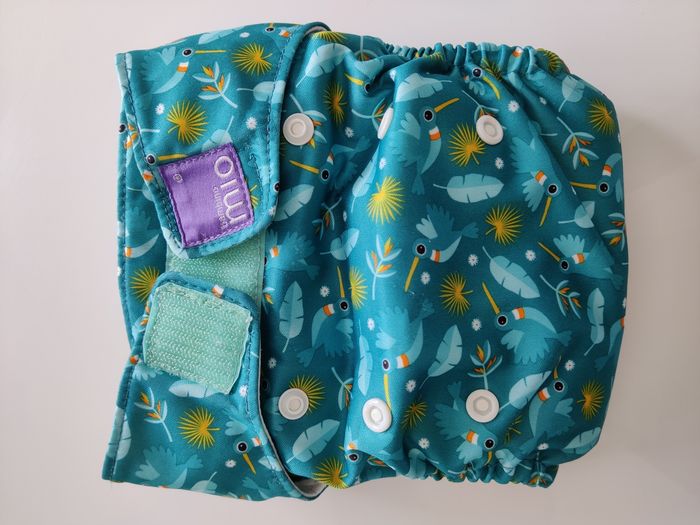 👶 Lot couche lavable x2 Miosolo Bambino Mio | Taille unique évolutive - photo numéro 7