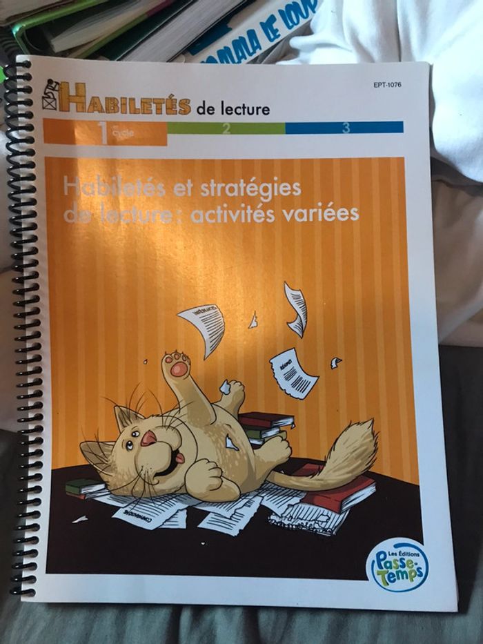 Habiletés et stratégies de lecture : activités variés cycle 1