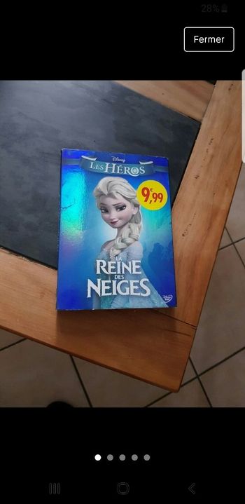 DVD reine des neiges