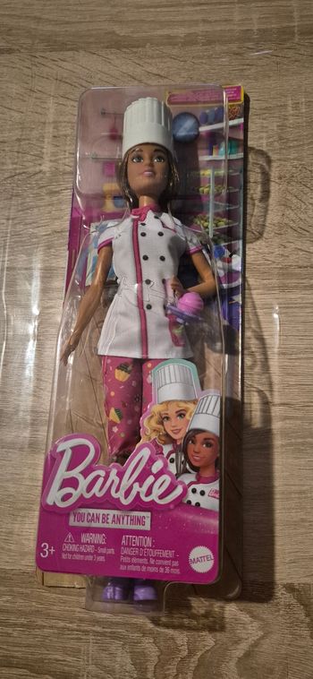 Poupée Barbie Chef Pâtissière neuf