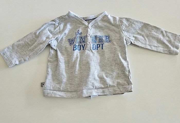 T-shirt ML taille 3 mois neuf