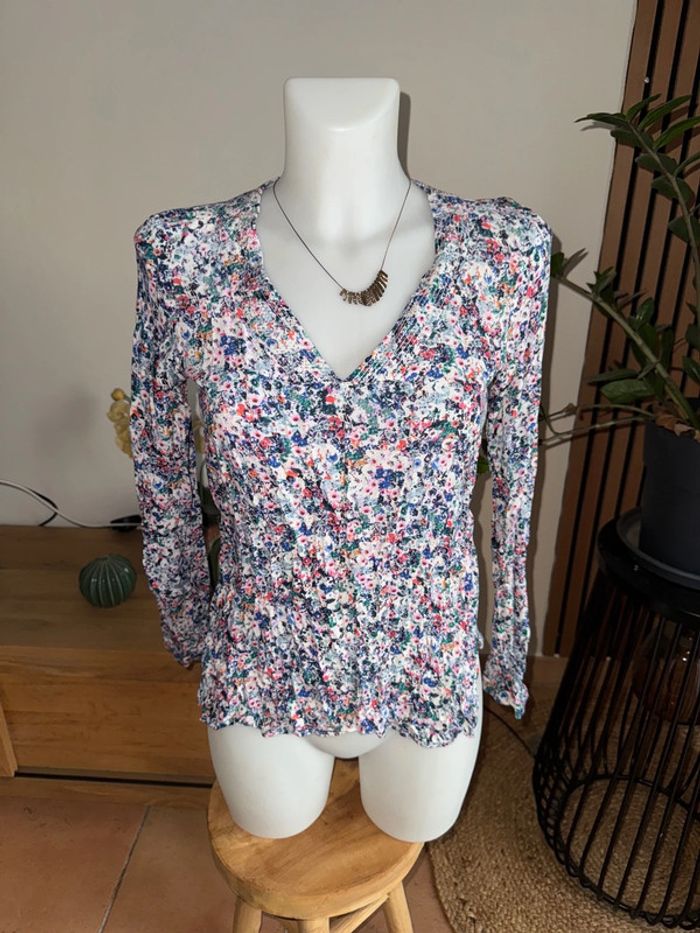 Blouse fleurie