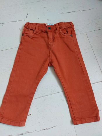 Jean rouille orange Obaibi