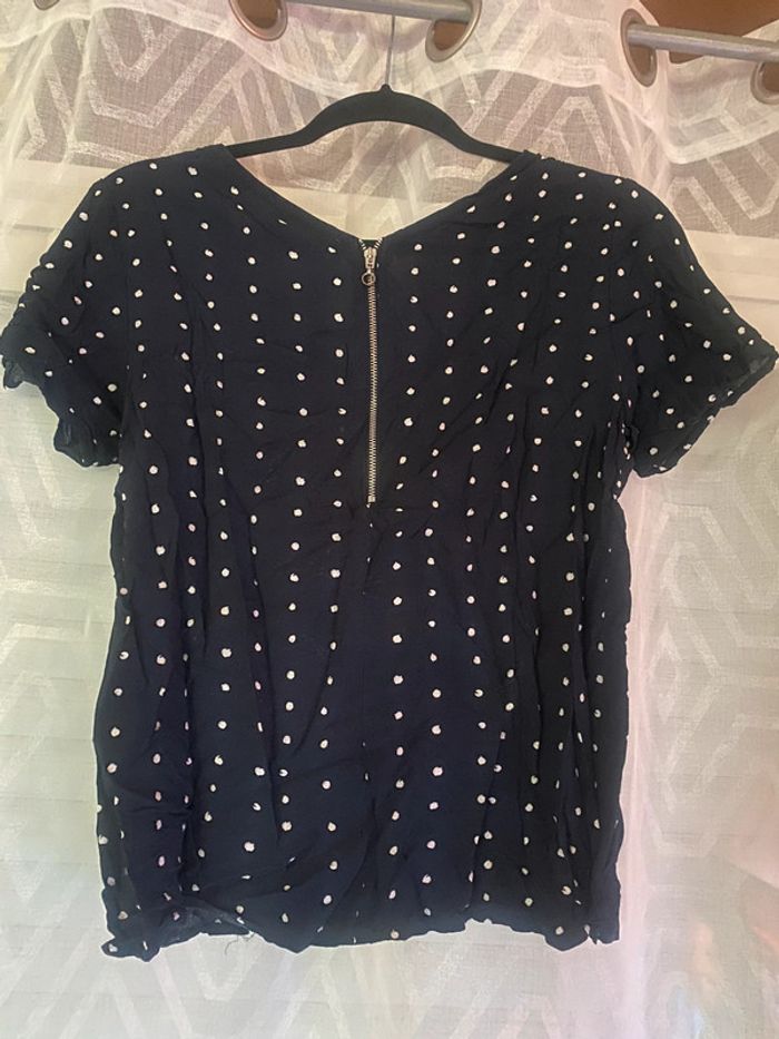 Teeshirt à pois - photo numéro 5