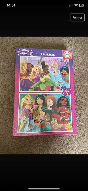 Puzzles princesse