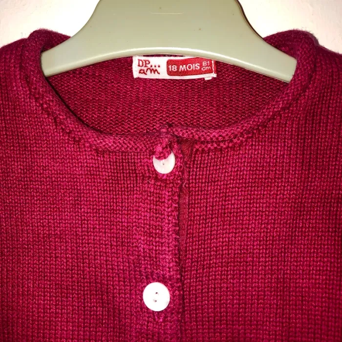 Gilet rose Du Pareil au même - photo numéro 2