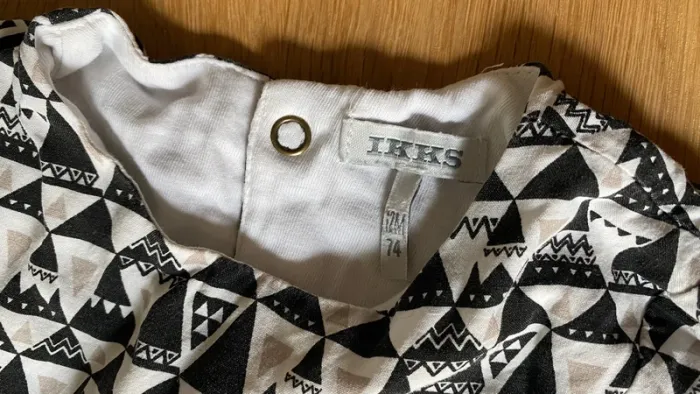Robe à motifs IKKS t12mois - photo numéro 2