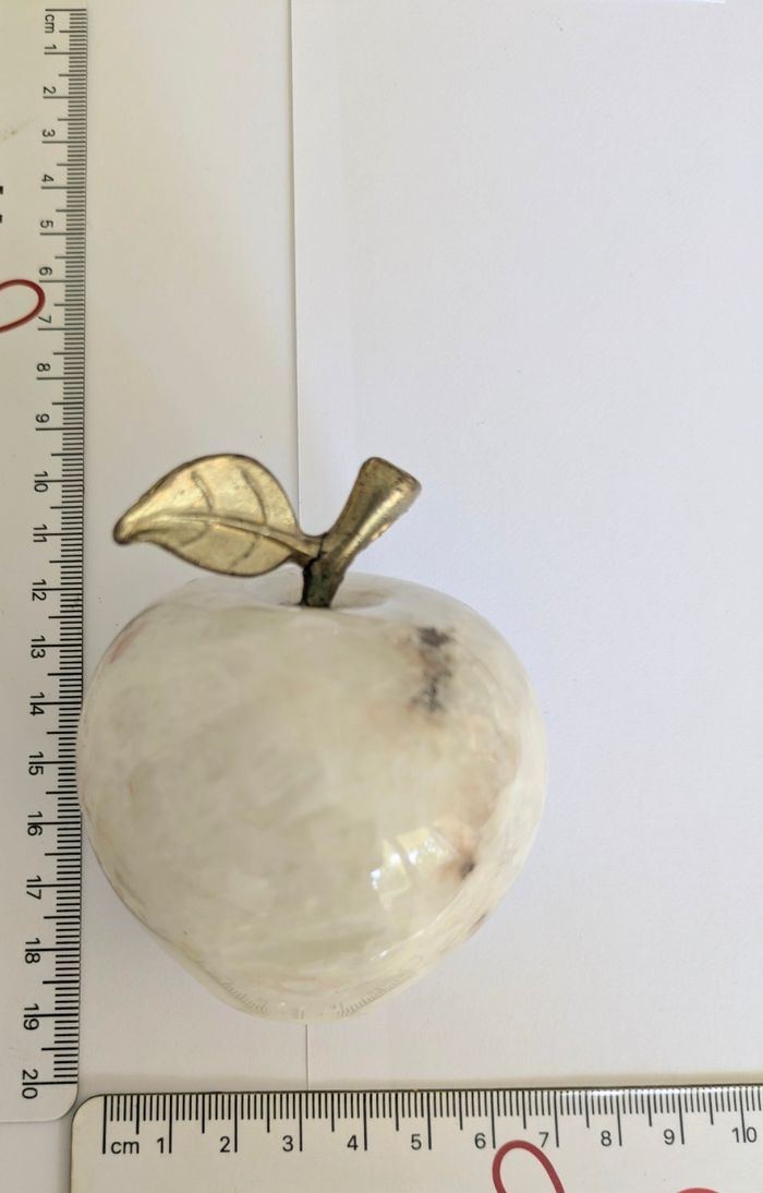 Presse papier vintage en forme de pomme - photo numéro 7