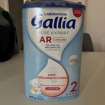 Lait Gallia AR Caroube 2ème âge
